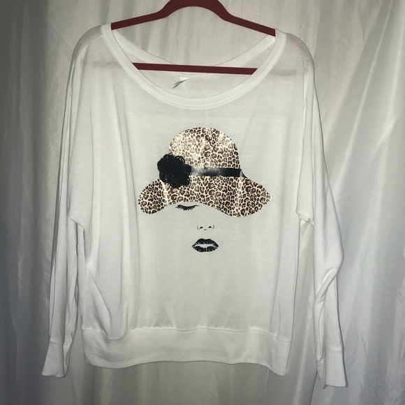 Flowy Long Sleeve Tee HTV/Embellishment NWOT - Picture 8 of 8